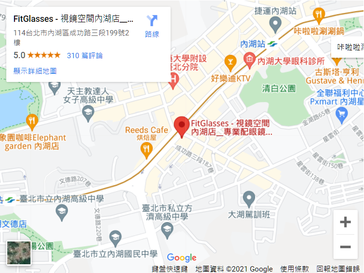 內湖店地圖